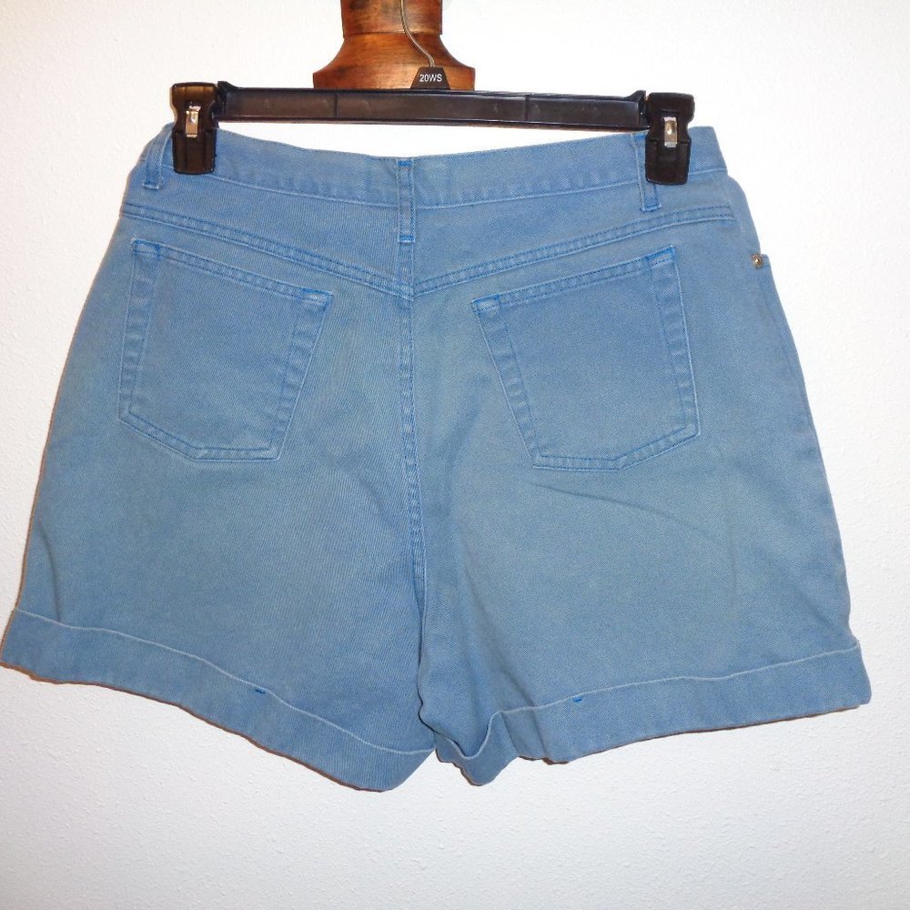 CENZA High Waisted Cuffed Shorts Vintage Size 16